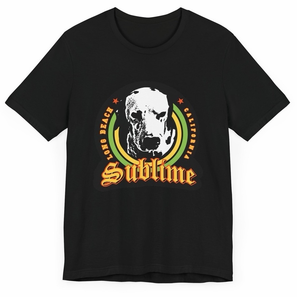 Sublime "Lou Dog" Dalmatian LBC Band Tee • SoCal Reggae Ska LRG Streetwear S